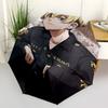 1pc Golden Kamuy: Rengoku Kyojuro Outdoor Umbrella - Automatic Opening/Closing, Portable 3-Fold Design, 8-Bone Iron Frame, Perfect Gift for Fans, Trav