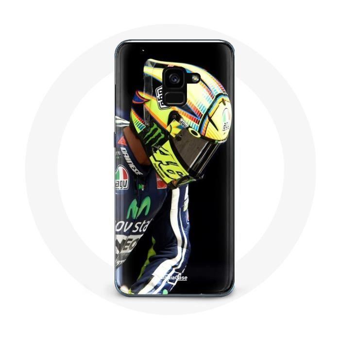 Case - Valentino Rossi - Galaxy A8 Plus - Soft - Black - Number 46