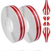 2PCS Pinstripe Tape Car Decorations,Universal Vinyl Pinstripe Tape for Body Emblems Trim Car Stickers,32Ft Automotive Pinstriping Tape Car Decals for