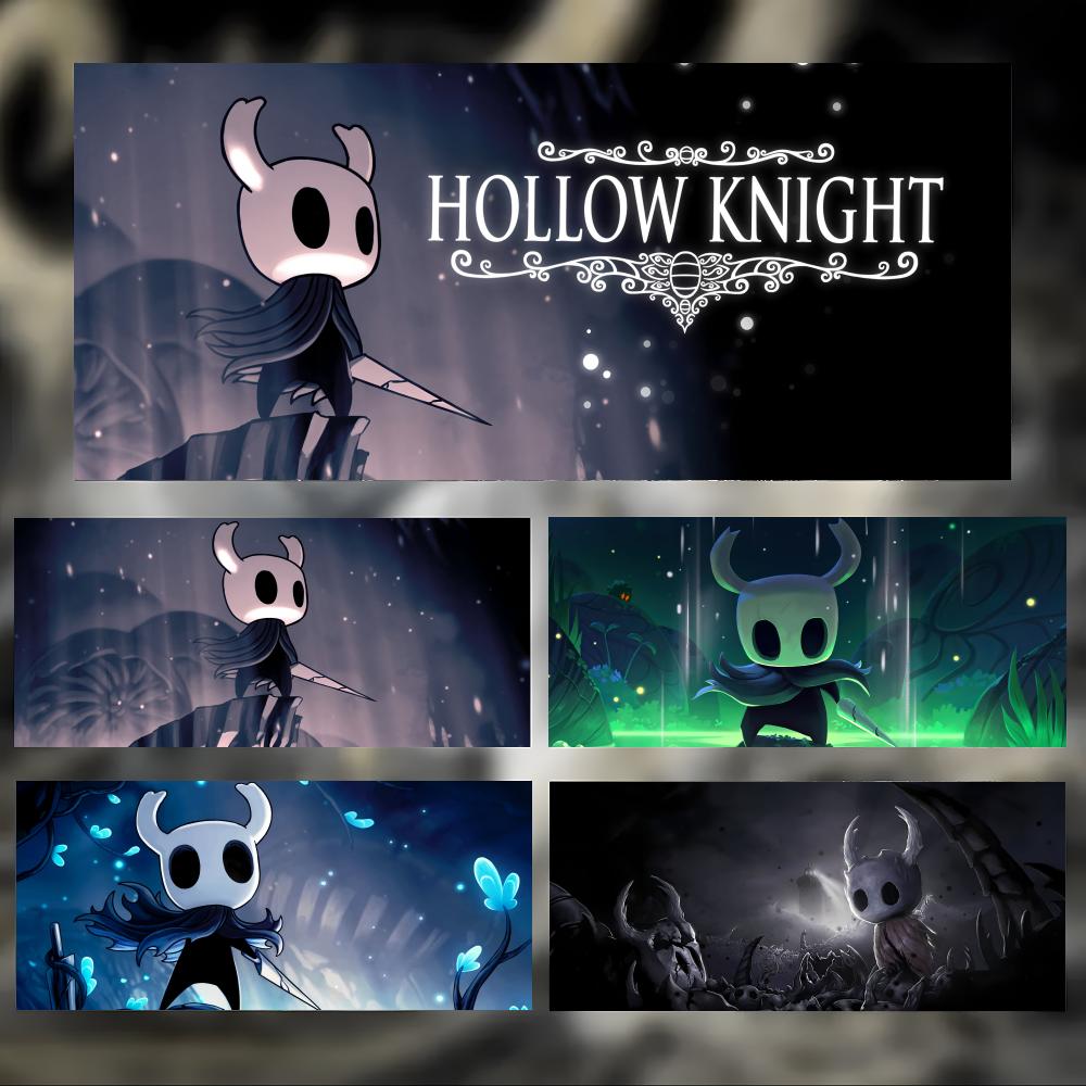 Cute Tough Game HHollow Knight Mouse Pad Large Thick Desk Pad Stitched Edges Gaming Mouse Mat For Pc