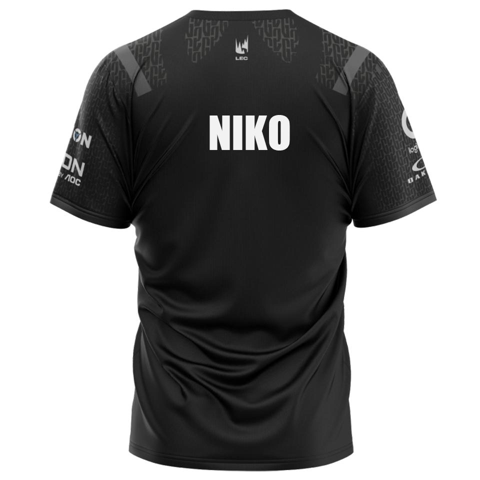 Клуб G2 E-sports Новая Джерси Футболка с круглым вырезом CSGO 2 Нико Одежда для поддержки фанатов Футболки Спортивные Топы для киберспортивных мероприятий Дышащие