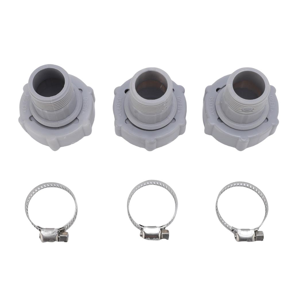 Swimming Pool Drain Adapter ABS Pool Drainage Pipe Joint for 1.5 Inch Water Pipe P6A1420 P6D1420