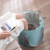 Portable Three-Dimensional Folding Foot Bath: Heat-Preserving, Tip-Resistant, Multifunctional Foot Soak Bucket for Travel and Home Use.