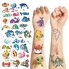 New Cartoon Undersea Animal Tattoo Stickers Can Waterproof Party Party Gift Funny DIY Fun Face Stickers