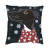 Greyhounds Pillowcase Polyester Cushion Cover Decoration Sloughi Azawakh Dog Pillow Case Cover Home Dropshipping 45X45cm