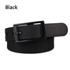Women Men Belt Adjustable Silicone Candy Color Jelly Rubber Waistband Plastic Buckle