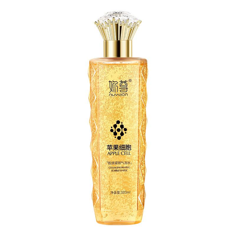 Apple Cell Collagen Hydrating Bubble Toner Осветляющая увлажняющая эссенция для сияющего цвета лица