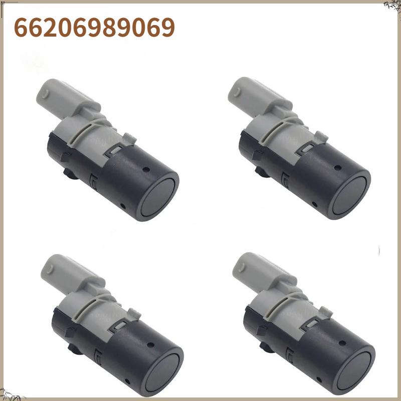 66206989069 4PCS Parktronic PDC Parking Sensor For BMW E39 E46 E53 E60 E61 E63 E64 E65 E66 E83 X3 X5 Parking Assistance
