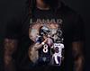 Футболка Lamar Jackson Ravens и детская футболка: Винтажная металлическая футболка с футбольным принтом