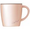 Asvel Insulated Mug MG-T240, 240ml, Pearl Pink, 12.3cm W x 9.3cm D x 10.3cm H, with Lid
