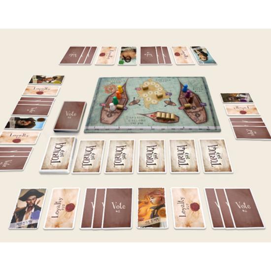 Asmodi Korea Tortuga 1667 настольная игра, популярная корейская игра