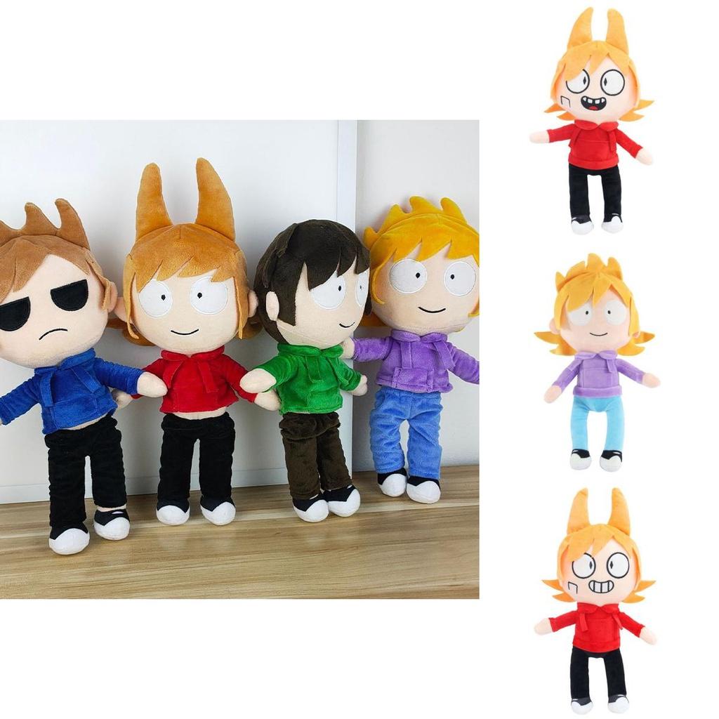 Super Soft And Lovable Youtube Exclusive Tom Eddsworld Tord Anime Plush Cartoon Doll