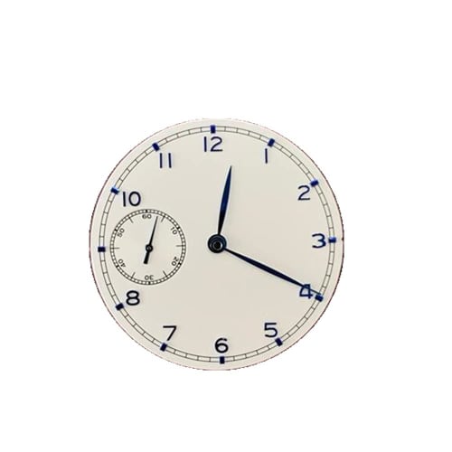 Replacement 37MM Watch Dial with Hands for ETA 6497 Watch Movement DIY Parts Movement