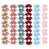 30Pcs Cute Pet Dog Hair Bows Grooming Bows Lovely Bowknot with Rubber Bands for Pet
