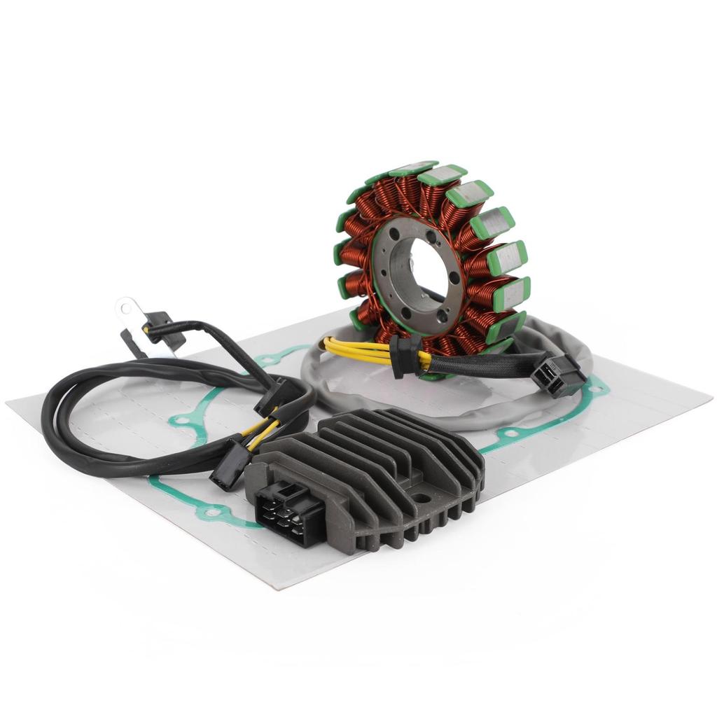 Magneto Coil Stator Voltage Regulator Gasket Assy For Kawasaki Ninja 250 EX 250 2008-2012