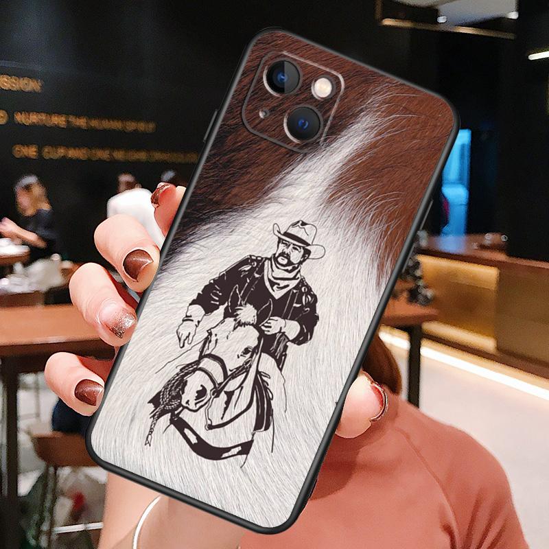 Чехол для телефона в стиле западной ковбойки и ковбоя для iPhone 16 Pro Max 15 14 13 11 12 Pro Max Plus 12 13 Mini XR 16e Funda Cover