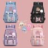 Новый тренд Labubu Принт Рюкзак для учеников средней и старшей школы, большой вместимости, студенческий школьный рюкзак