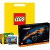 LEGO Технология Механический набор Гоночный автомобиль McLaren Формулы-1 Строительные блоки 42141