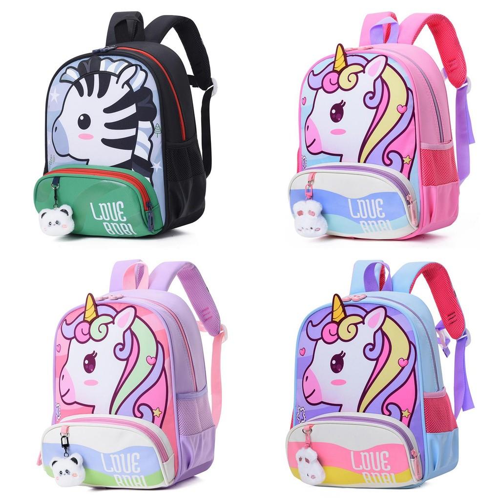 Adorable Trendy Lightweight Kid Backpack Stylish Unique Design Preschool Use