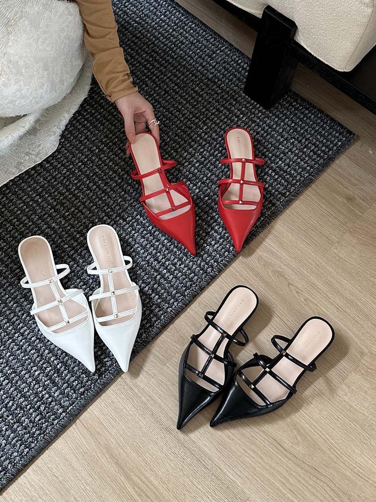 Мода Модные женские тапочки-слайды на тонком низком каблуке, черные, белые, красные, летние, наружные, мюли, туфли-слайды, модные тапочки-слайды 35-40