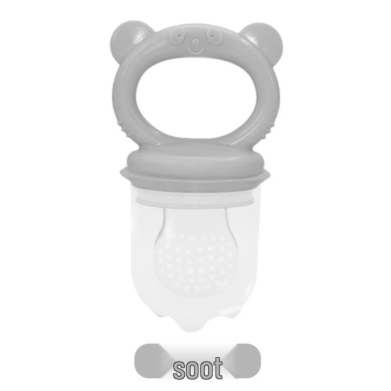 Bite Bite Силиконовый прорезыватель: Детский ниблер для фруктов и овощей - Супермягкая сетчатая соска