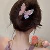 Сказочные красочные бабочки, заколки для волос, сладкие ацетатные заколки-крабы, заколки для волос, головные уборы для женщин и девочек, французские аксессуары для волос