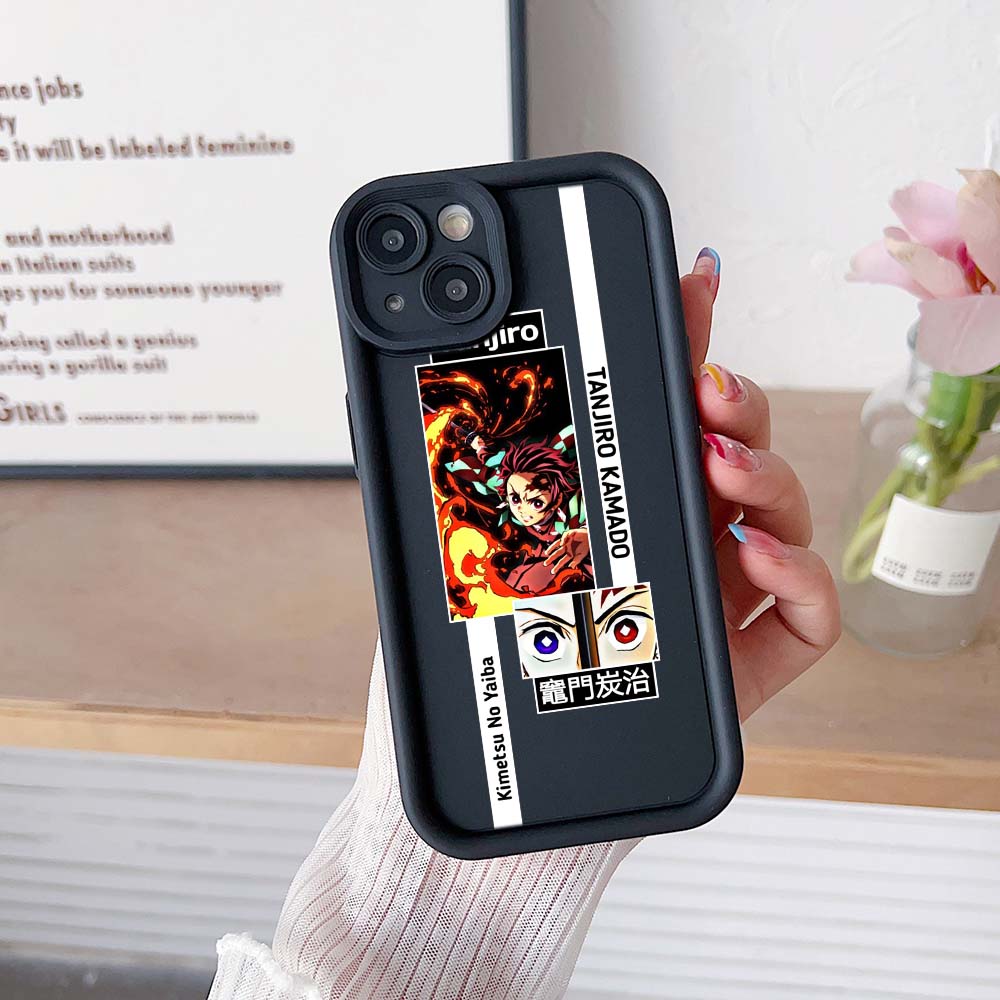 Чехол для телефона Sky Eye Ladder для iPhone 15 Samsung A24 Huawei Honor 90 Xiaomi Redmi Note 11 Infinix Realme Angel Eye Мягкий чехол NY2 Anime Demon Slayer