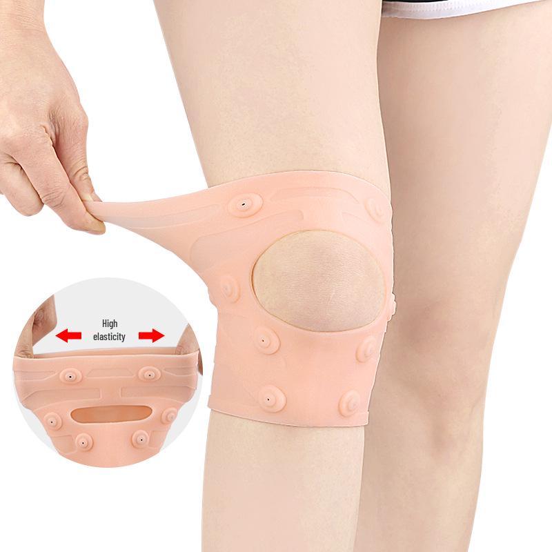 SEBS Magnetic Knee Pad for Outdoor Running, Cycling, Sports Compression with Double Elastic Strips