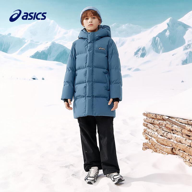 Asics Детская зимняя пуховая куртка средней длины