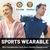 Wireless Bluetooth Headset Ultra Small Invisible Earbuds Waterproof Headset with Microphone Sports Headset Set 2 Pairs