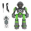 Children Remote Controlled Robot Toy with Gesture Control 4 Voice Changing Modes Colorful Light