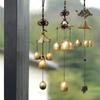 Outdoor Copper Bells Wind Chimes DIY Retro Hanging Ornament Home Creative Lucky Pendants