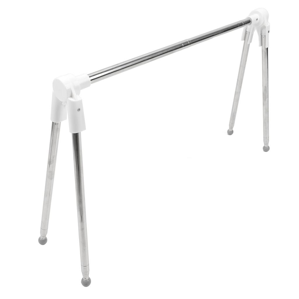 Складная вешалка для одежды из нержавеющей стали, выдвижная портативная сушилка для одежды для дома и путешествий, маленькая 