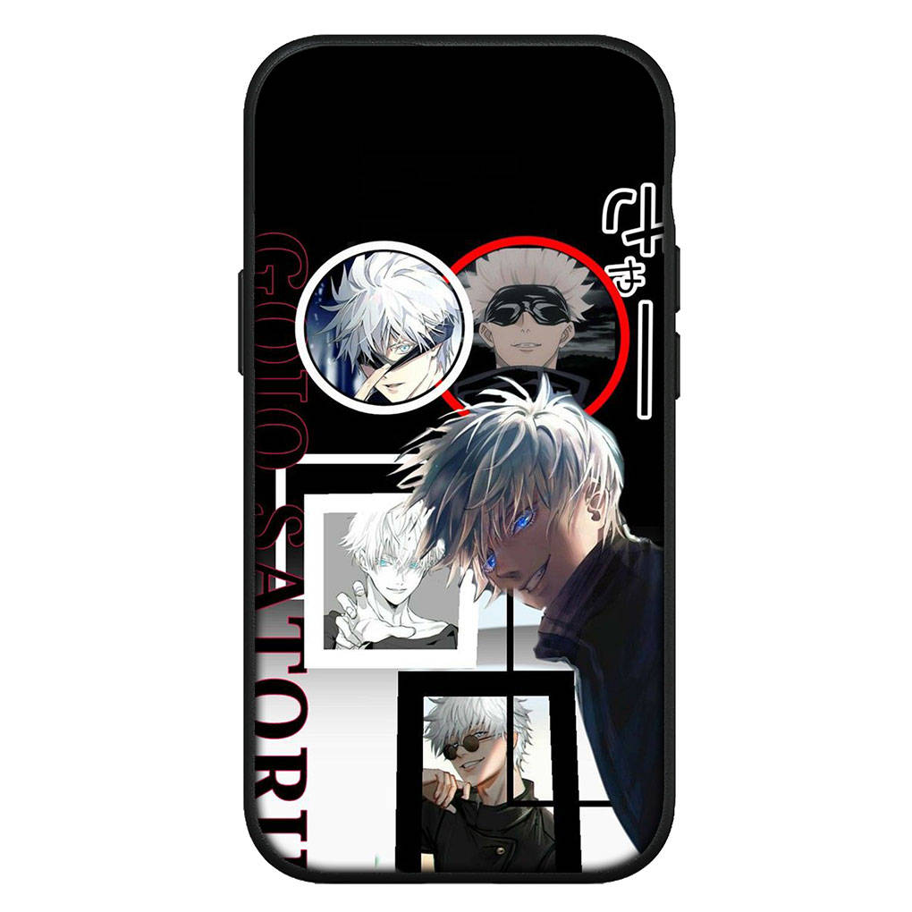 Чехол для iPhone 16 15 Xiaomi Redmi Note 14 13 12 11 Pro Max X 16e Samsung Galaxy S25 S24 S23 Moto OPPO Huawei Jujutsu Kaisen Gojo Satoru Itadori Yuji