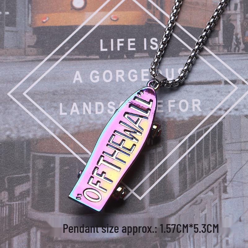 Модное ретро уличное хип-хоп ожерелье - Унисекс цепочка для свитера