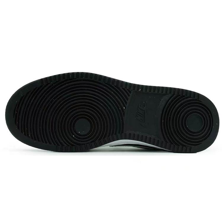 Nike Court Vision Abrasion Resistant Low top Skateboard Shoes Unisex Black White DH3158-003(Team331-)