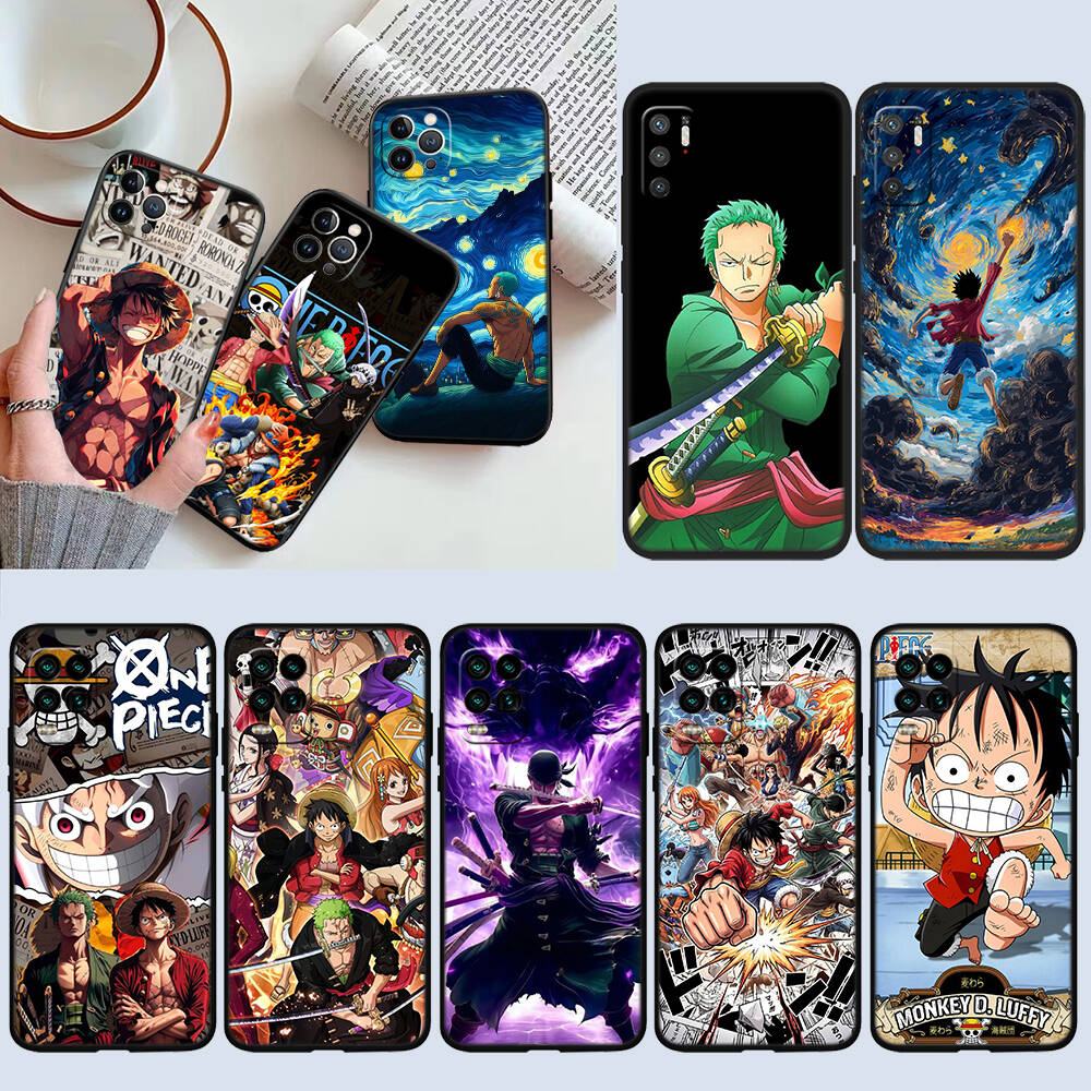 One Piece Luffy Zoro Phone Case for Motorola Edge 60 60s 70 G86 G56 G54 E14 G04S G45 G54 G64 X30 X40 X50 S30 S50 Pro Power Tylus