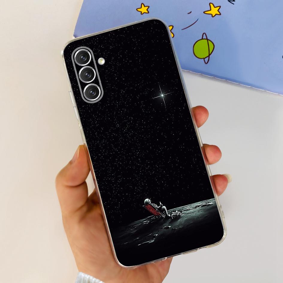 For Samsung A04s Case A047 SM-A047F Stylish Flower Printed Funda Soft Cases For Samsung Galaxy A04s A13 5G SM-A136B Bumper A 04s