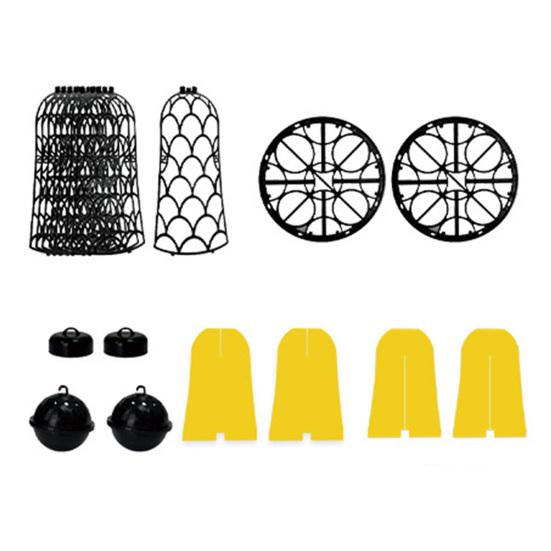 2 Sets Hanging Wasp Trap Sticky Fruit Fly Trap Outdoor Carpenter