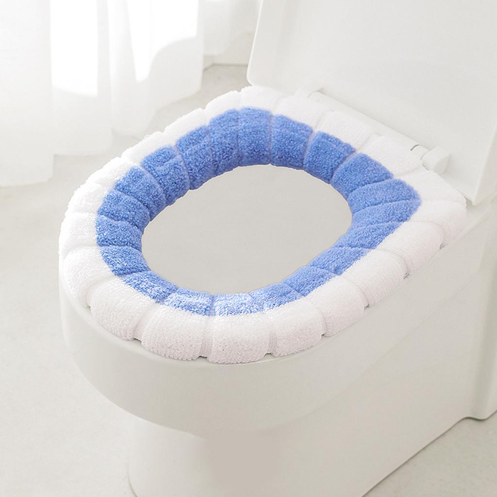 Universal Bathroom Warm Soft Toilet Seat Lid Cover Mat Pad Cushion Home Decor