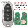 Jingyuqin 95440-S1510 Для HYUNDAI Santa Fe 22 Умный Бесключевой Пульт Дистанционного Управления Автомобильным Ключом 433 МГц 47 Чип