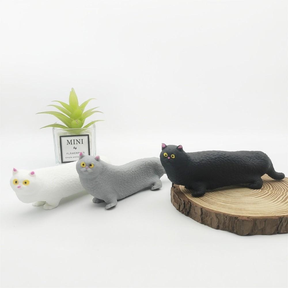 Slow Rising Cat Fidget Toy Slow Rebound Cat Reduce Pressure Toy Cat Squishy Toy Daily Gift