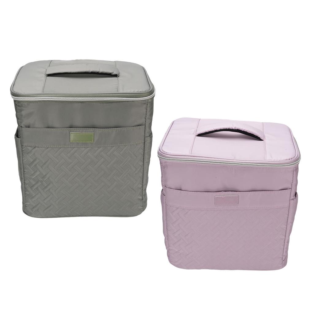 21 л Изолированная сумка-холодильник для женщин, Непромокаемая сумка для ланча для офиса, пеших прогулок, пляжа, с регулируемым плечевым ремнем