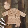 Newborn Bathrobe Baby Pajamas Photo Shoot Costume Set for Boys and Girls