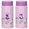 Skater Stainless Steel Mug Easy to Octagonal Flower Bottle, 350ml, Hold, Shape, Insulated, Insulated, Kuromi, Language, Sanrio, STO4-A