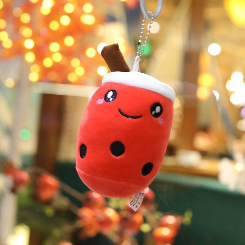 Kawaii Bubble Tea брелок мягкая плюшевая игрушка брелок мягкая кукла Боба милое украшение для рюкзака лучшие подарки на день рождения для девочек