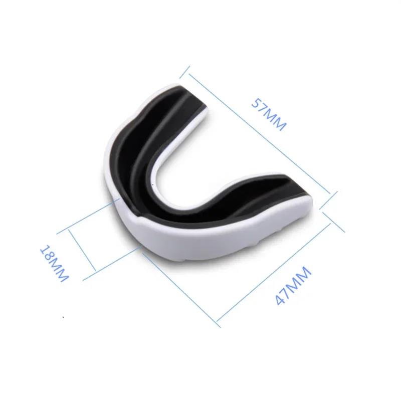 1Pc Comfortable Adult Mouthguard EVA Material Shock Absorption Teeth Protection For Competitive Sports 3