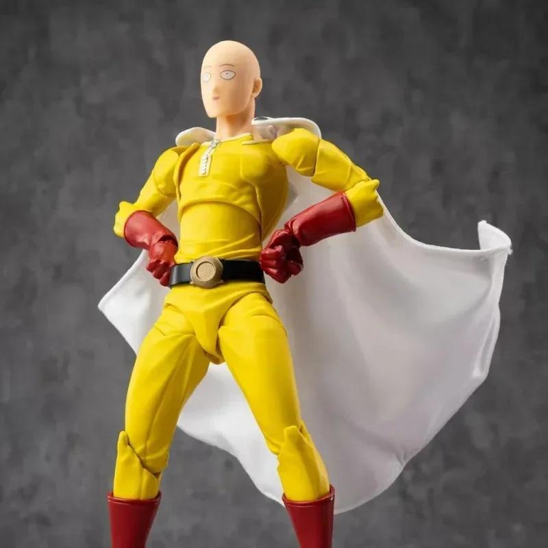 HOT Ko Genos Action Figure One Punch-man Anime Figurine Kaiyodom Revoltech Yamaguchi Joint Movable Model Statue Children Playthings Gifts