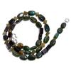 Natural Aventurine Black Onyx Labradorite Gemstone Beads Necklace 17" UB-5039 UB-5039
