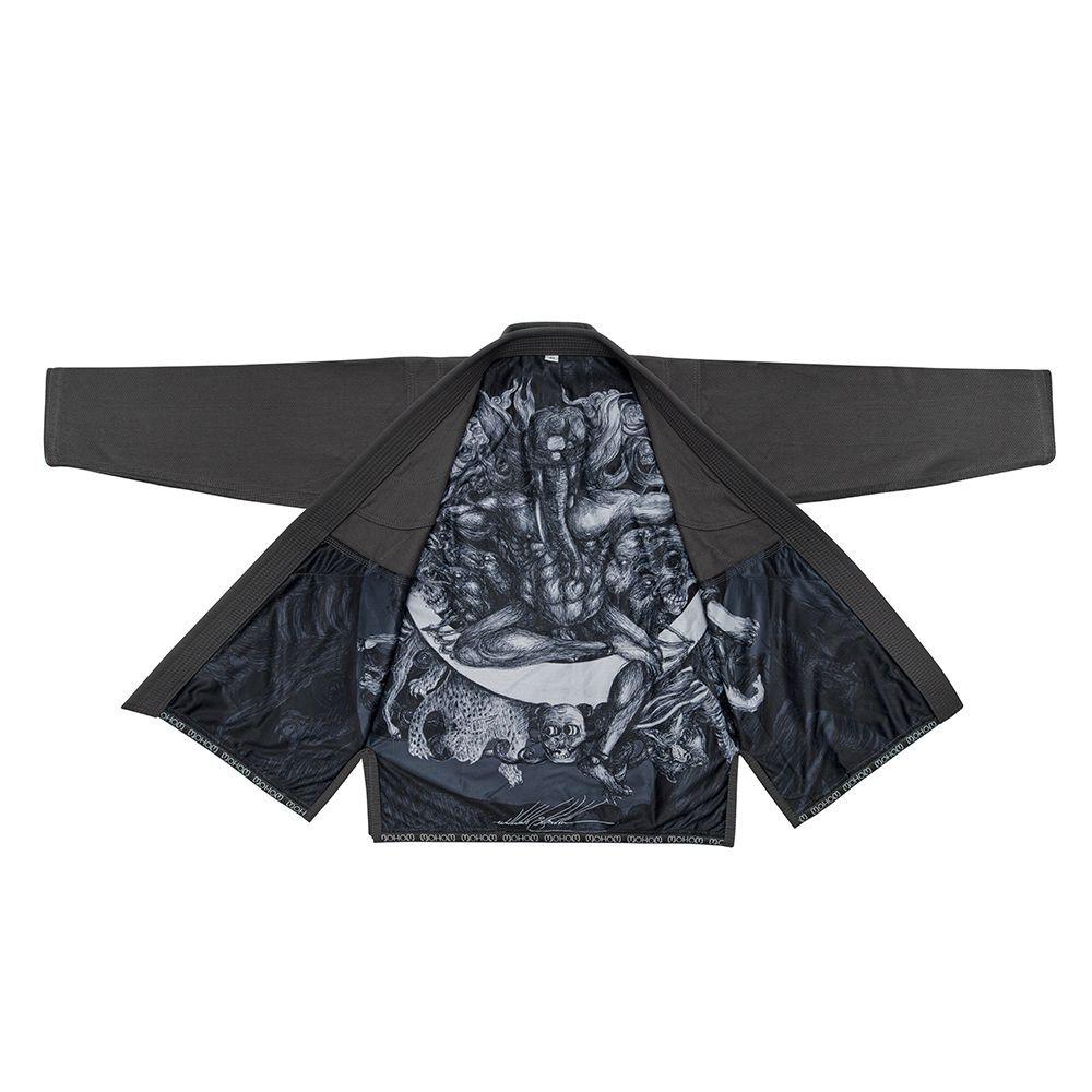 Fairtex Men's MOHOM Premium BJJ Kimono/Gi Gray A1